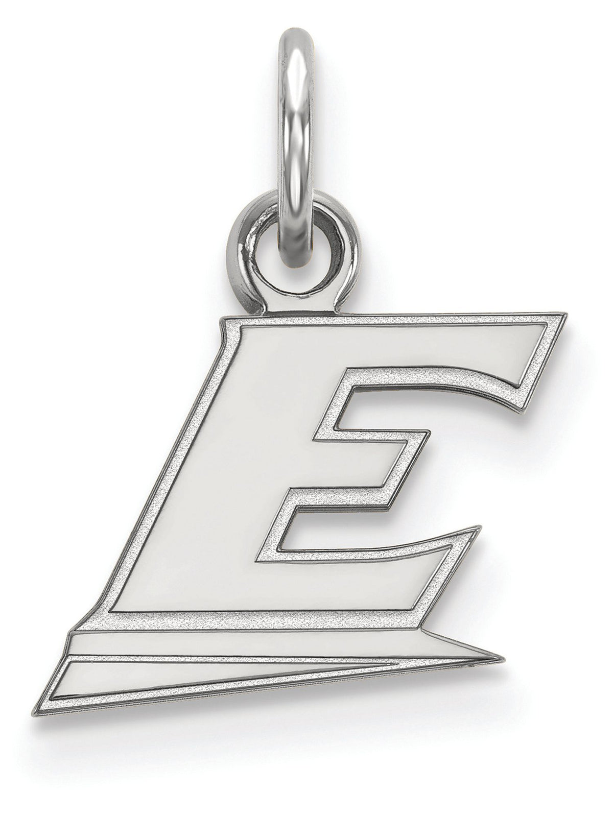 Sterling Silver Official Licensed Collegiate Eastern Kentucky University (EKU) XS Pendant