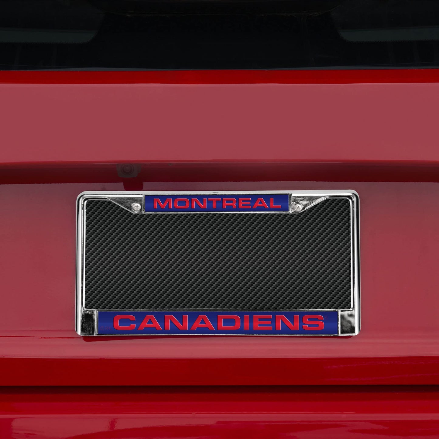 Montreal Hockey Hab's-Canadien's Hockey Chrome Metal Laser Cut License Plate Frame
