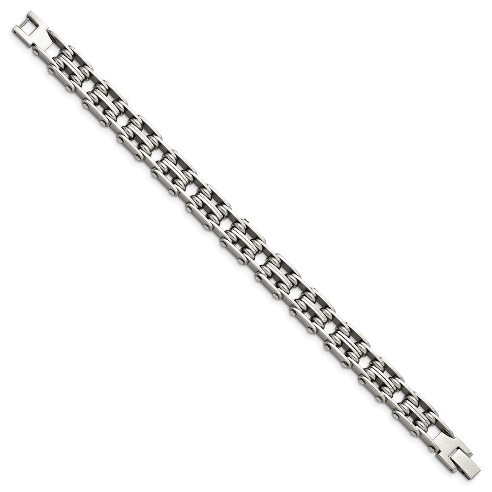 Stainless Steel Polished 8.75in Bracelet 8.5 inches