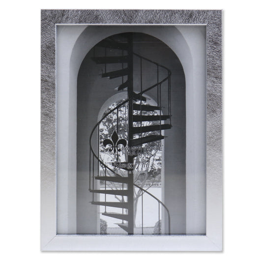 5" x 7" Burnished Silver Picture Frame - Chloe Collection