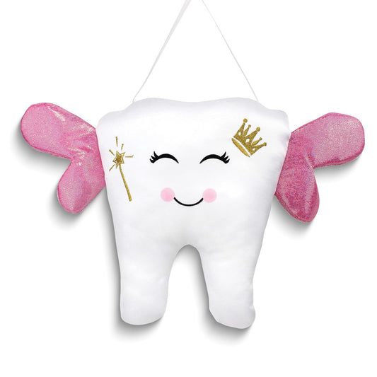 Lillian Rose Plush Tooth Fairy with Wings Pillow