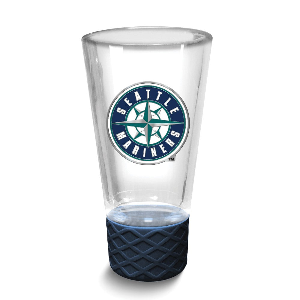 MLB Seattle Mariners Collectors 4 oz. Shot Glass with Silicone Base