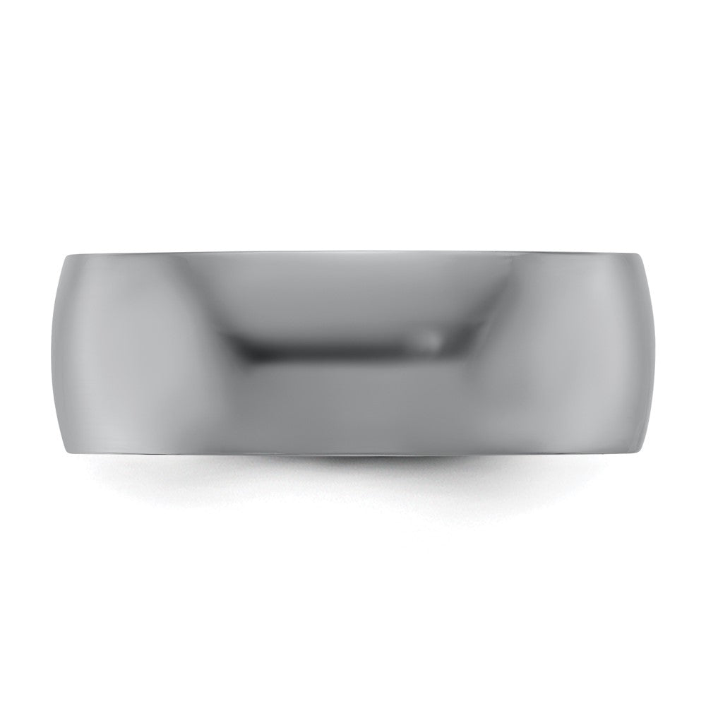 Chisel Tantalum Polished 8mm Band Size - 12.5