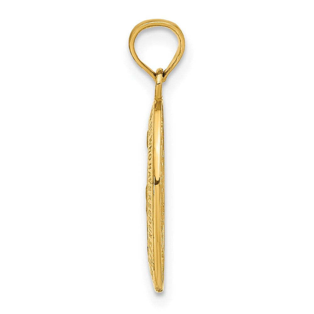 14k Miraculous Medal Pendant
