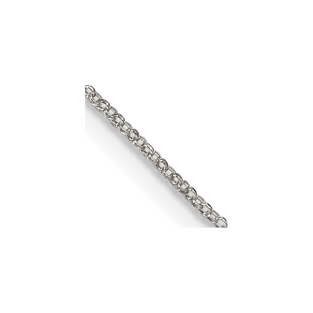 Sterling Silver 1.1mm Rolo Chain 14 Inches