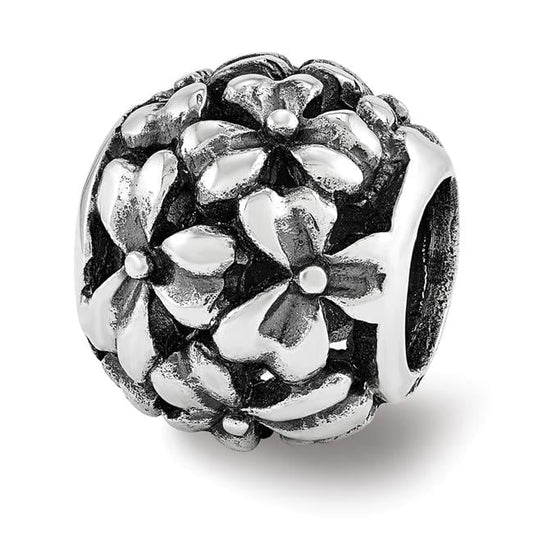 Sterling Silver Reflections Filigree Flower Bead