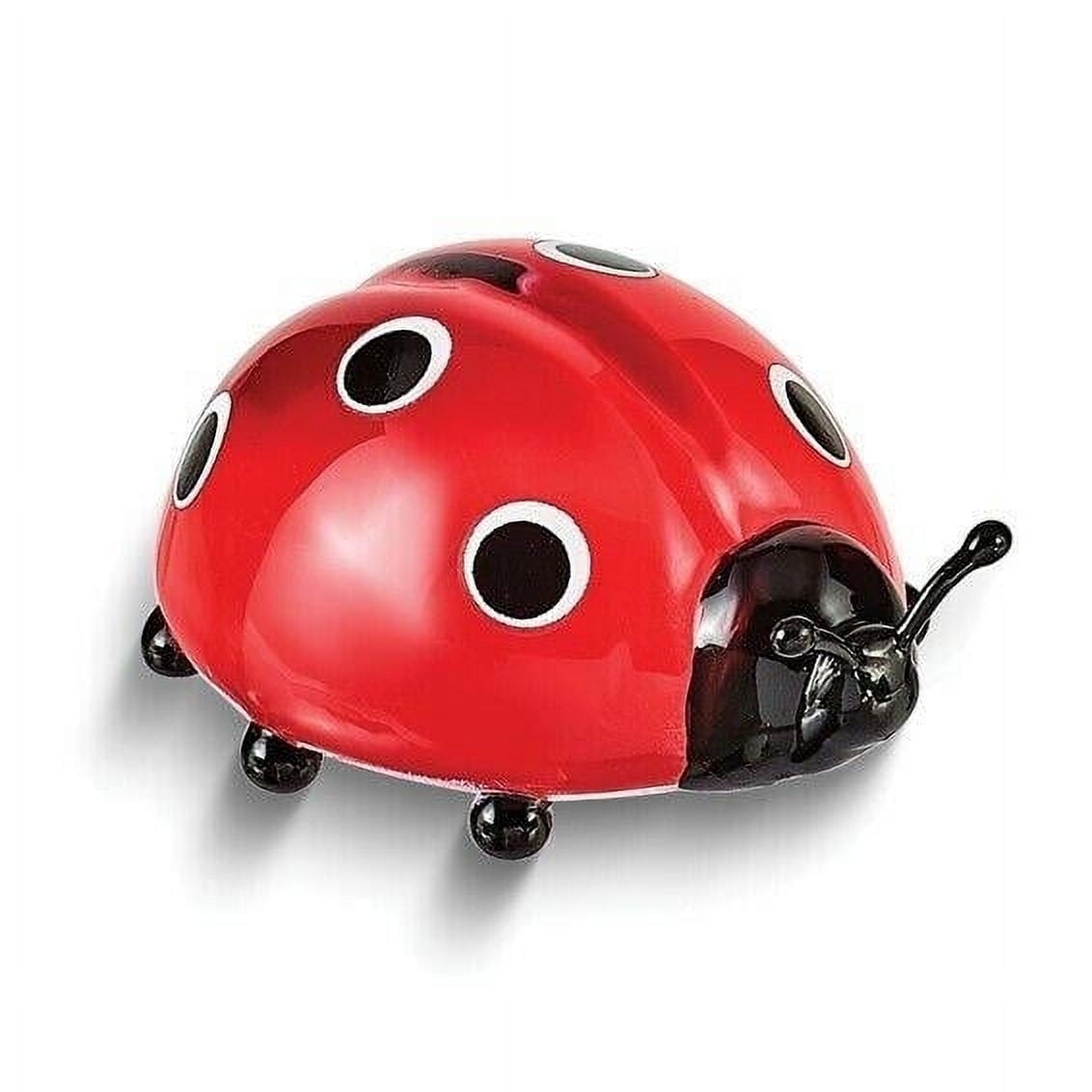 Glass Baron Lady Bug Figurine