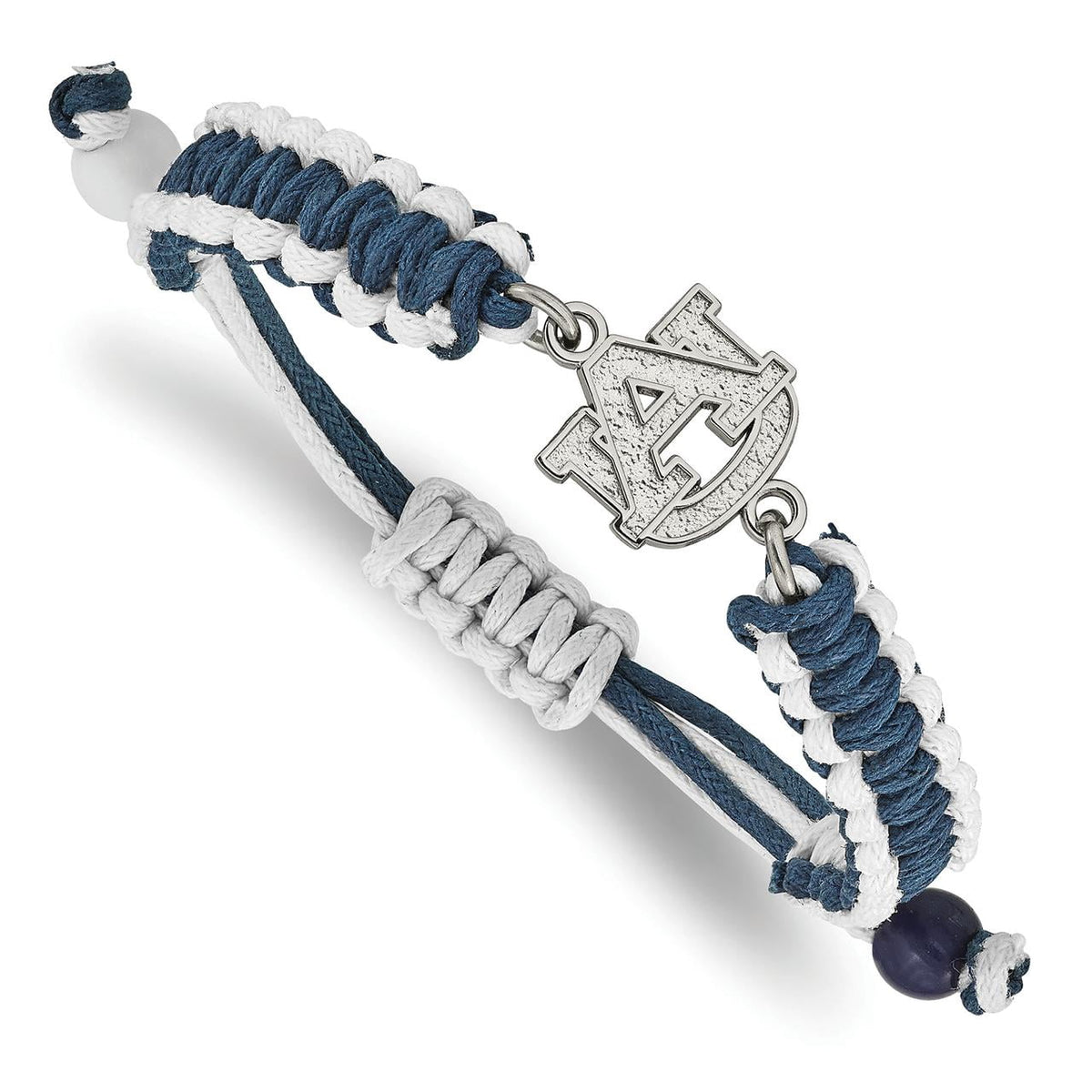 Women's Auburn Tigers Stainless Steel Color Bracelet
