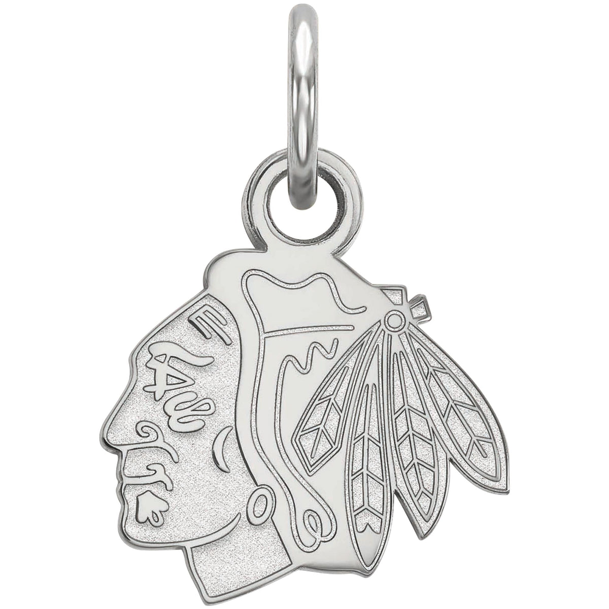 Women's Blackhawks Sterling Silver XS Pendant