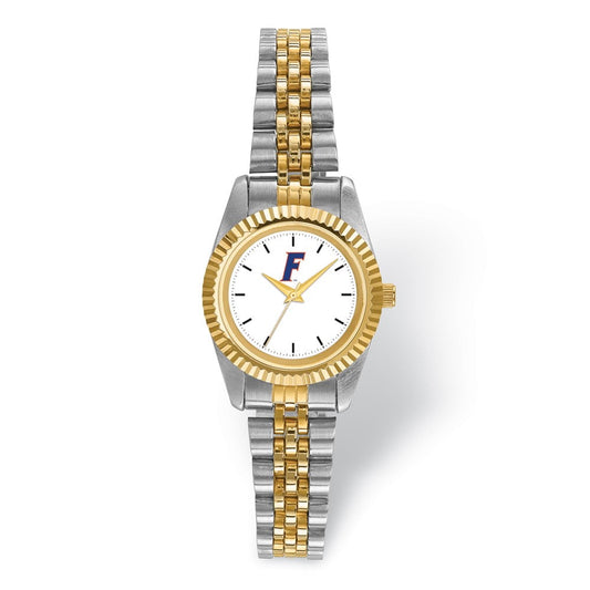 LogoArt University of Florida Pro Two-tone Ladies Quartz Watch QUFL167