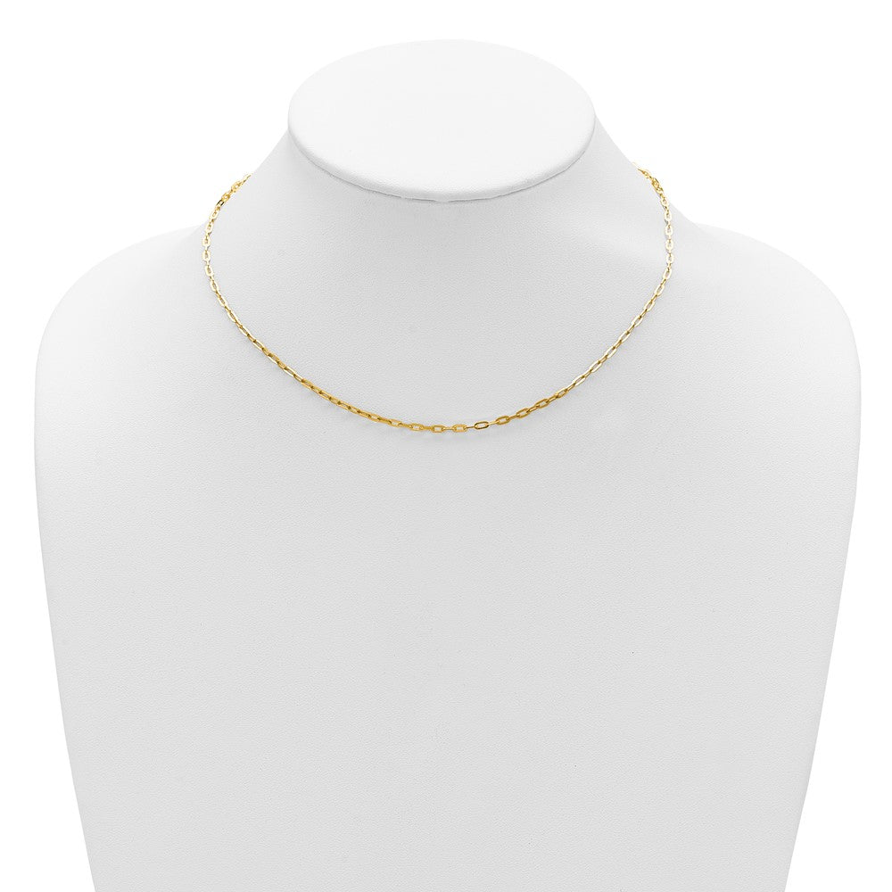 10K 1.1mm Franco 1in+1in Adjustable Chain