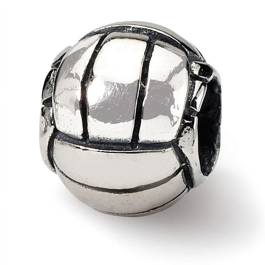 Sterling Silver Reflections Volleyball Bead