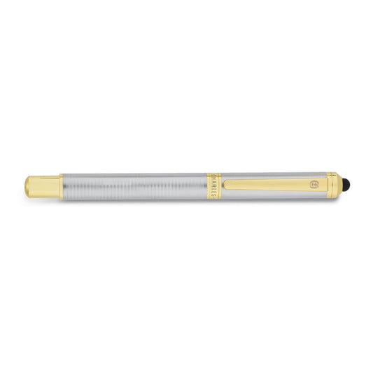 Charles Hubert Silver-tone & Gold-tone Banded Roller Ball Pen