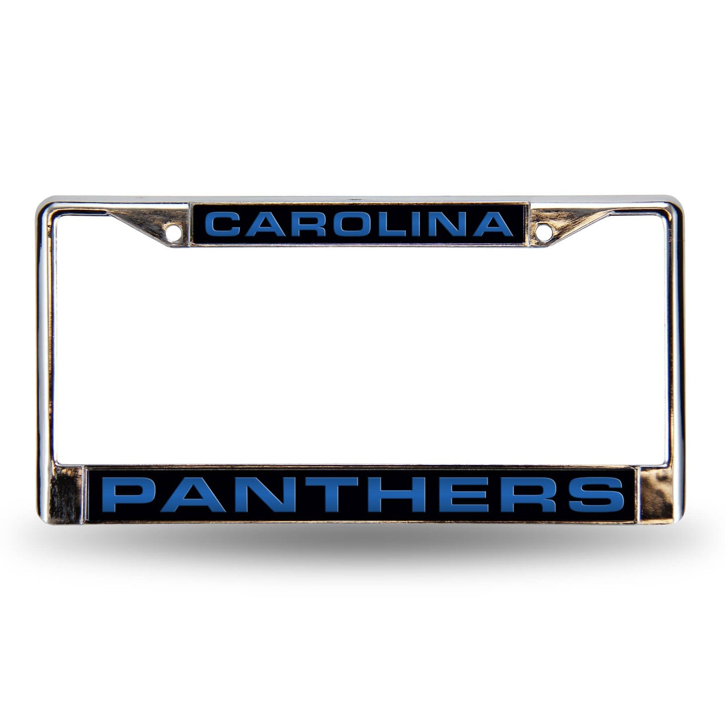 Generic Brand NFL Carolina Panthers Laser Chrome Frame