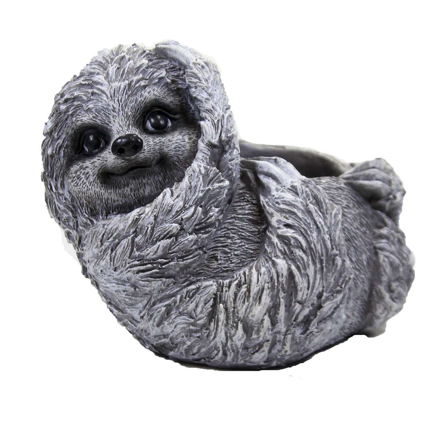 Home & Garden Mini Sloth Pudgy Planter Polyresin Garden Porch Patio 12517