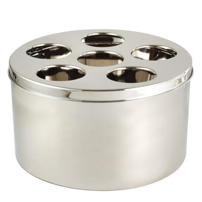Leeber 72415 15.75 in. Double Wall Beverage Tub with 6 bottle Lid