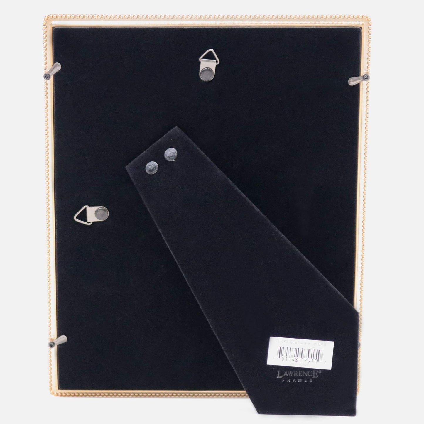 Lawrence Frames 8.7" x 10.75" Metal Picture Frame, Gold