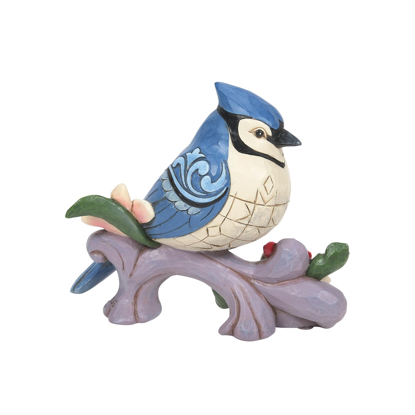 Enesco Jim Shore JS HWC Fig Blue Jay, Figurine, 4.5in H