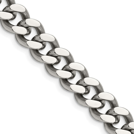 Stainless Steel 9.5mm 22in Curb Chain