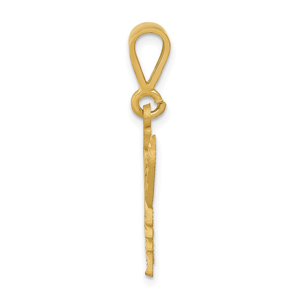 14k Gold Butterfly Charm
