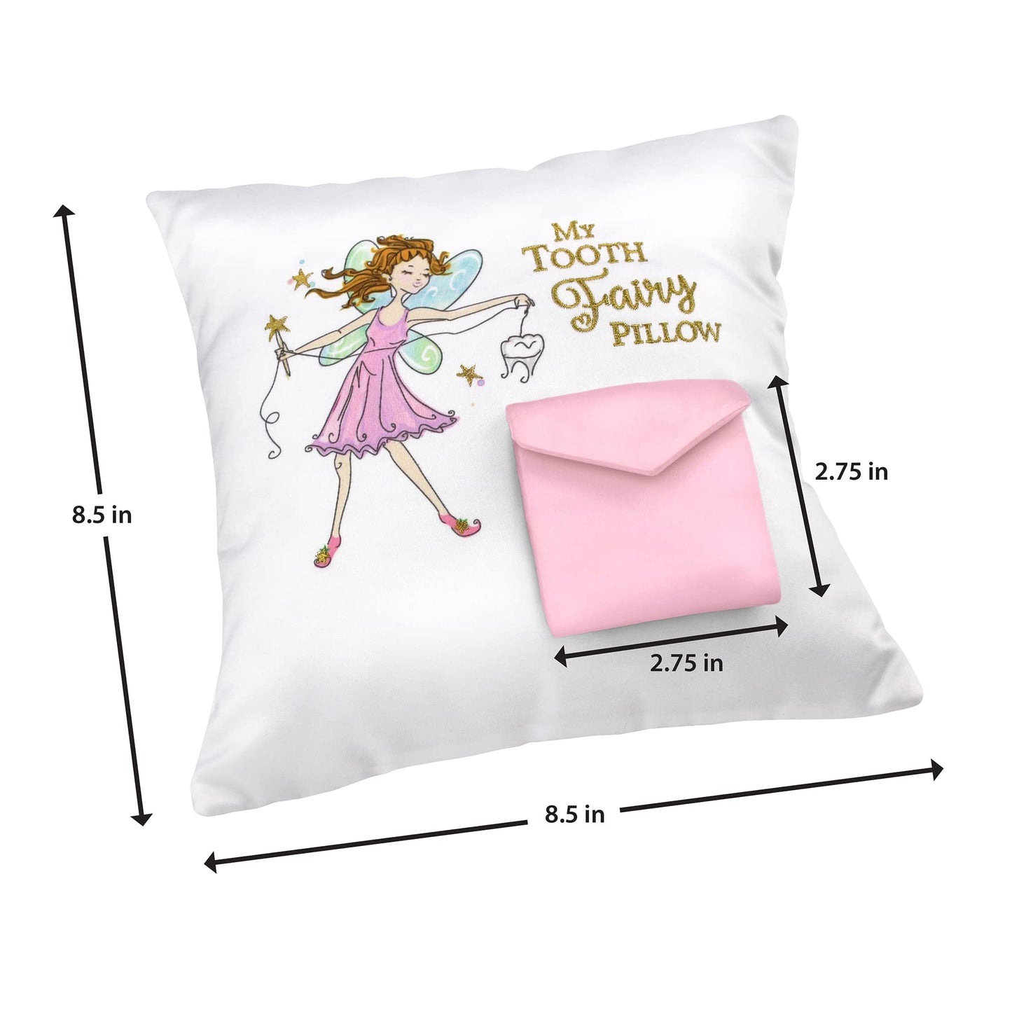 Lillian Rose MY TOOTH FAIRY PILLOW with Pocket