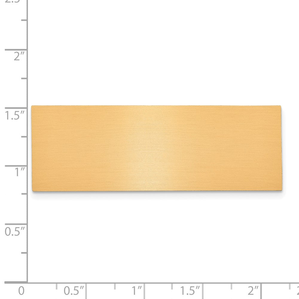 3/4 x 2 1/8 Copper Aluminum Plates-Set of 6