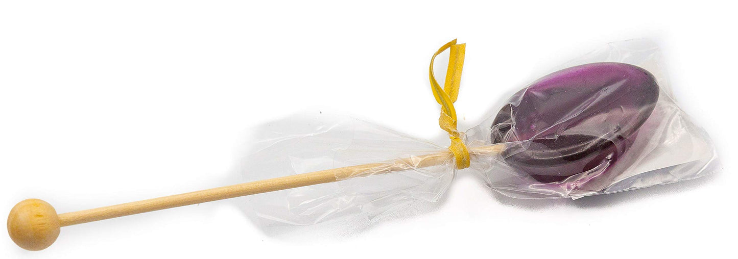 Hand Made in USA Flavored Honey On Wooden Stirrer Gift Pack (6 Count)