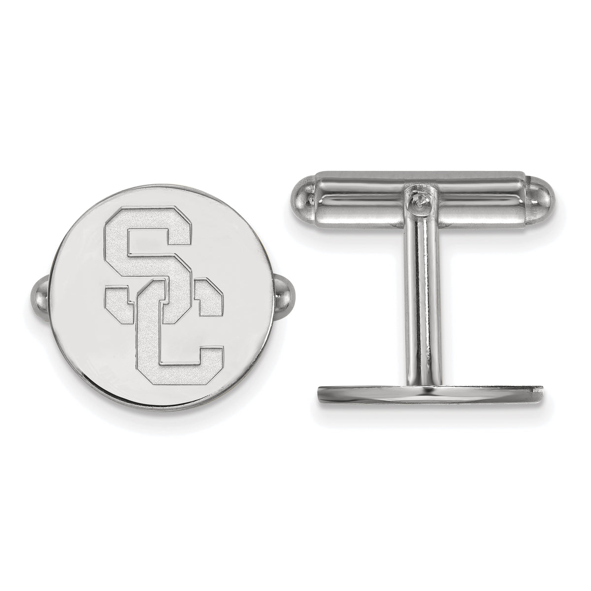 Men's University of Southern California Sterling Silver USC Trojans NCAA Cuff Links