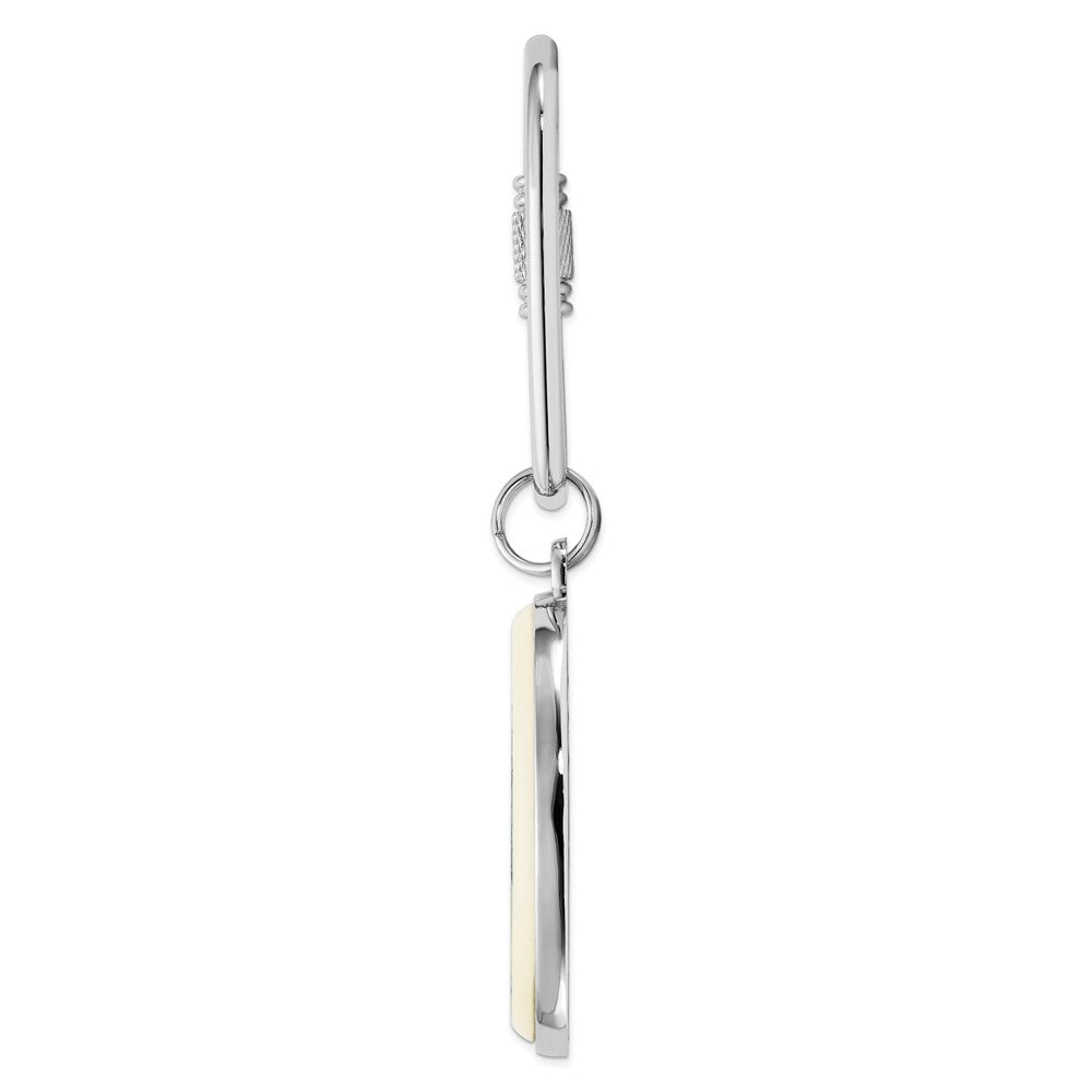 Barlow Designs Color Golfers Oval Key Chain
