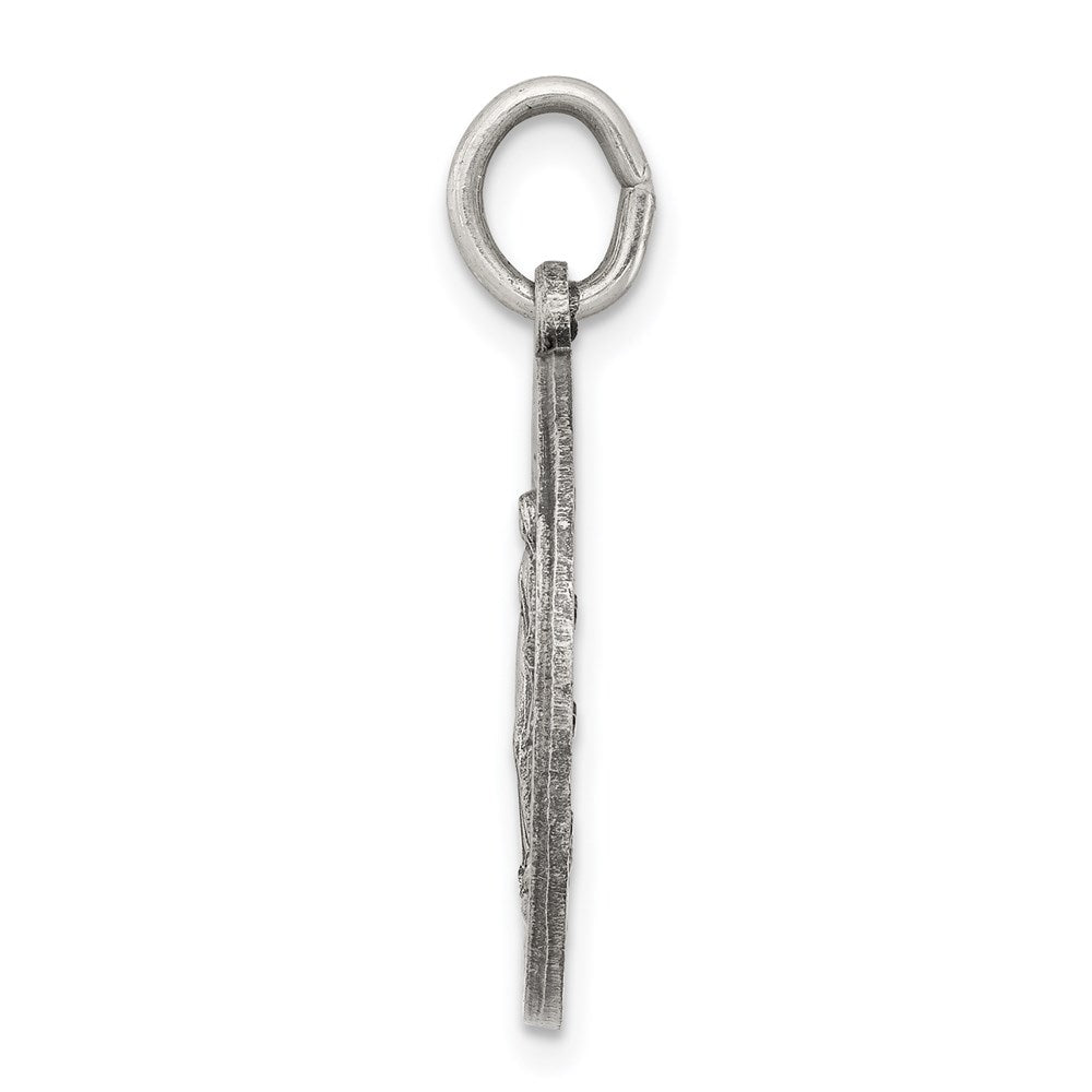 Sterling Silver Antiqued Miraculous Medal