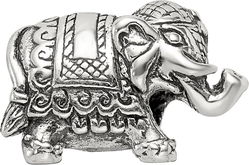 Sterling Silver Reflections Elephant Bead