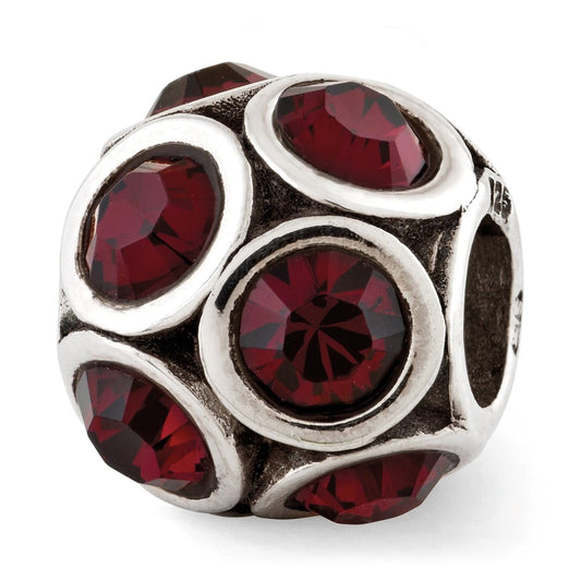Sterling Silver Reflections June Preciosa Crystal Bead