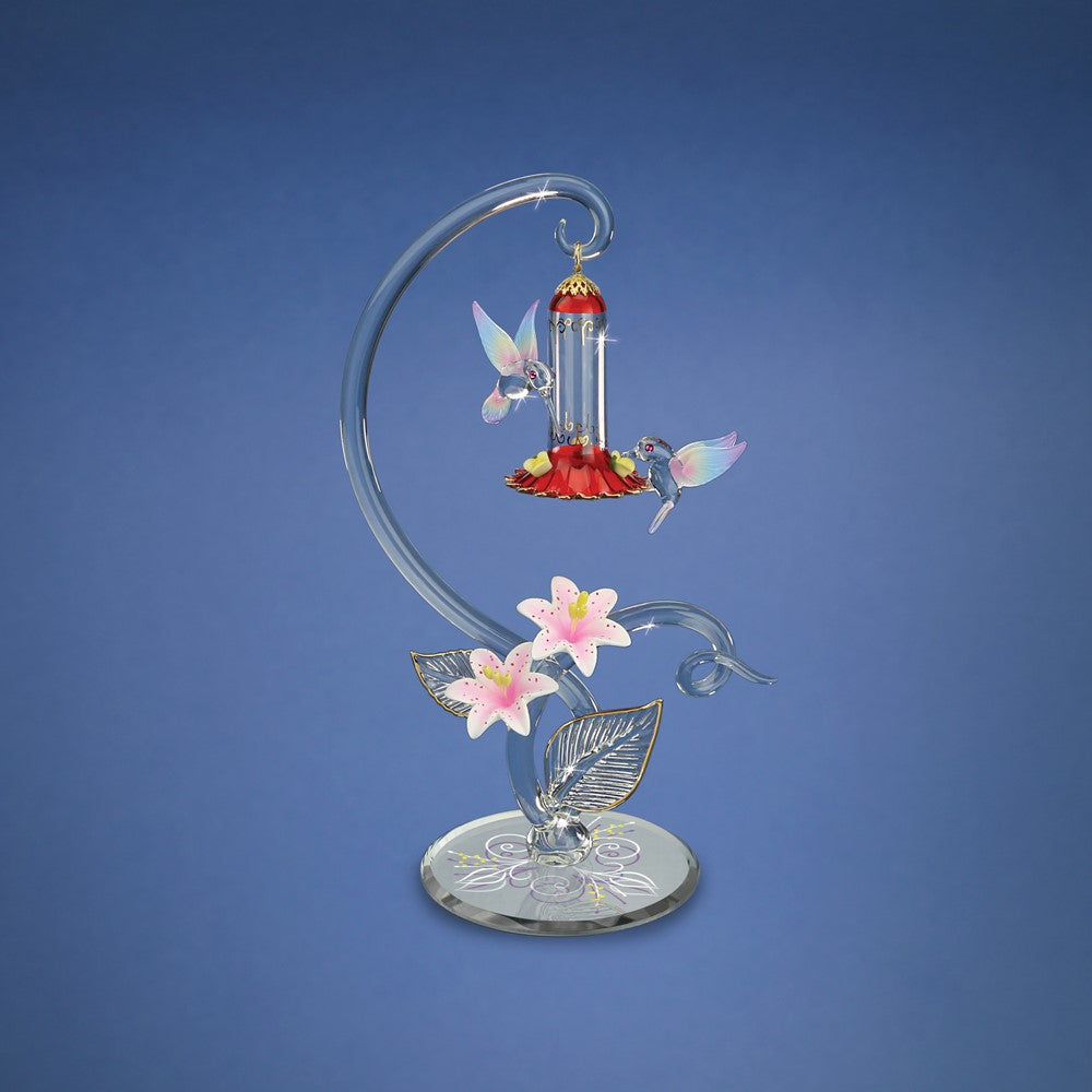 Glass Baron Large Hummingbird Feeder