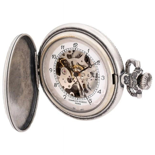 Charles-Hubert Paris Men's 3920 Classic Collection Pocket Watch