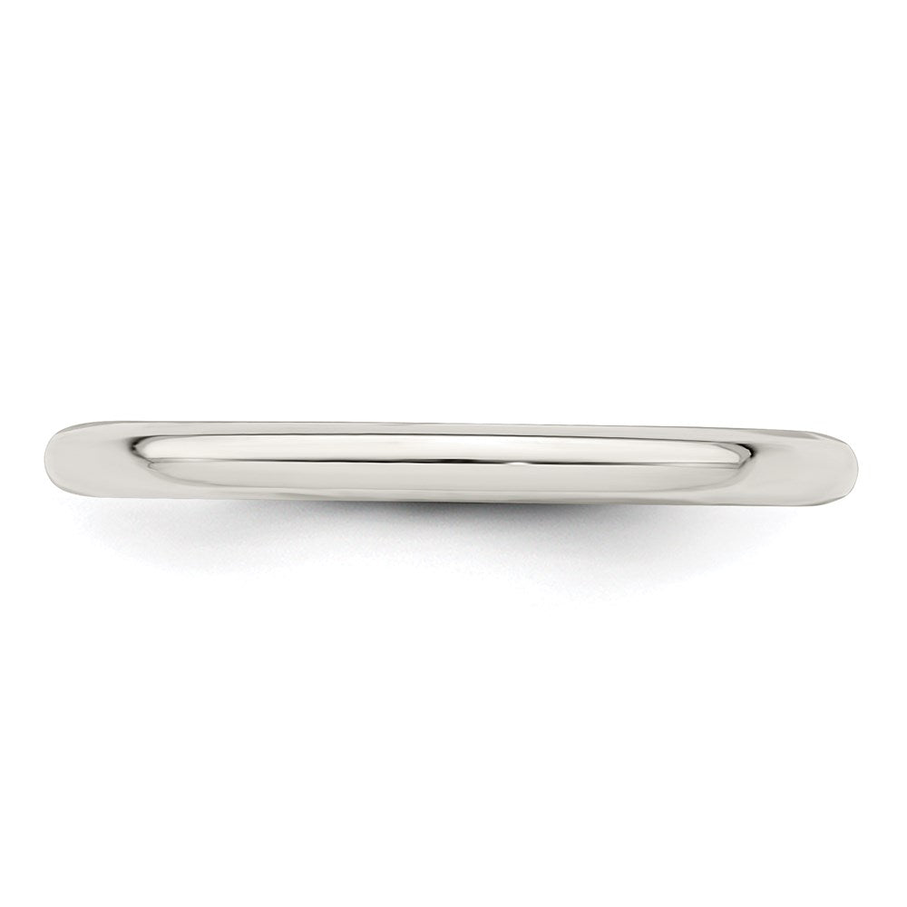 Sterling Silver 2mm Comfort Fit Size 11.5 Band