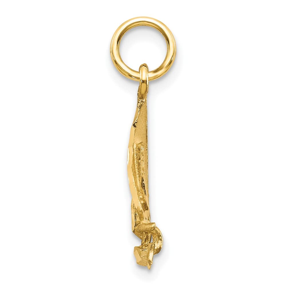 10k Sailboat Charm