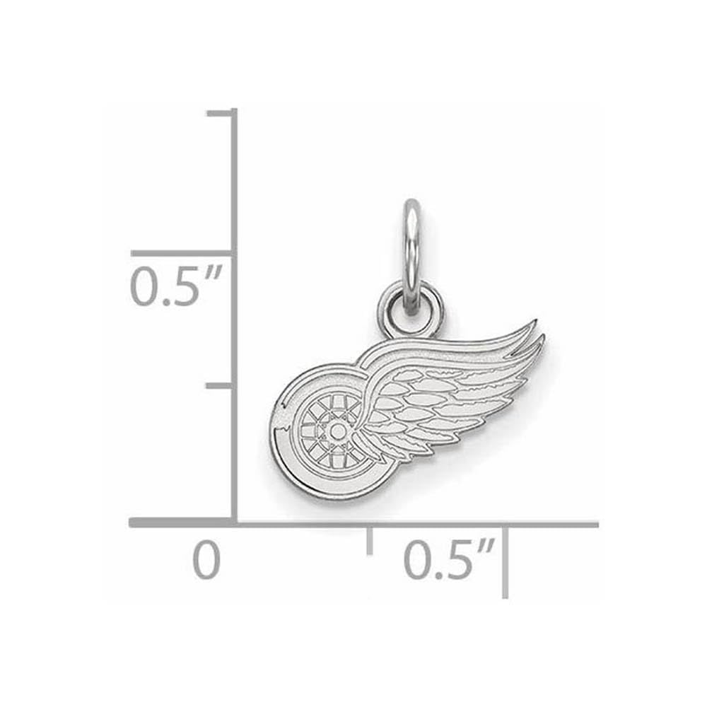 Women's Detroit Red Wings Sterling Silver XS Pendant