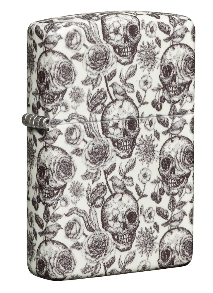 Zippo Skeleton Glow-in-the-Dark 540 Color Pocket Lighter