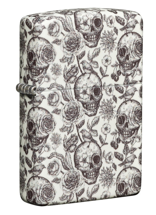 Zippo Skeleton Glow-in-the-Dark 540 Color Pocket Lighter