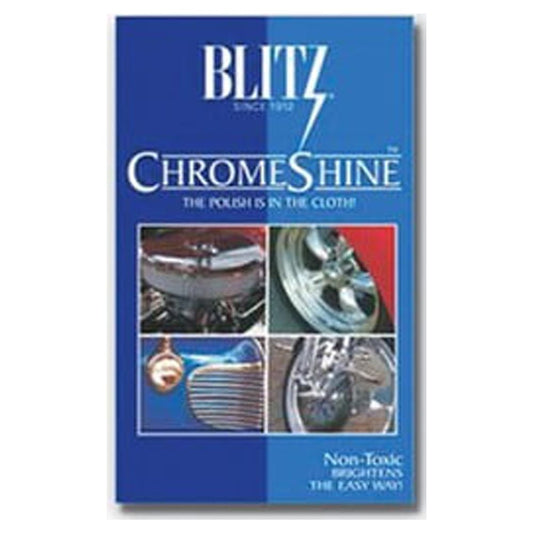 Blitz Chrome Care Polishing Cloth for Chrome and Lacquered Brass QGM23302