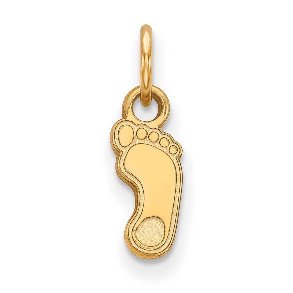 10k Gold LogoArt University of North Carolina Tar Heel Extra Small Pendant Q1Y042UNC