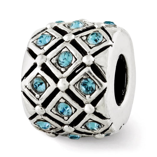 Sterling Silver Reflections December Preciosa Crystal Bead