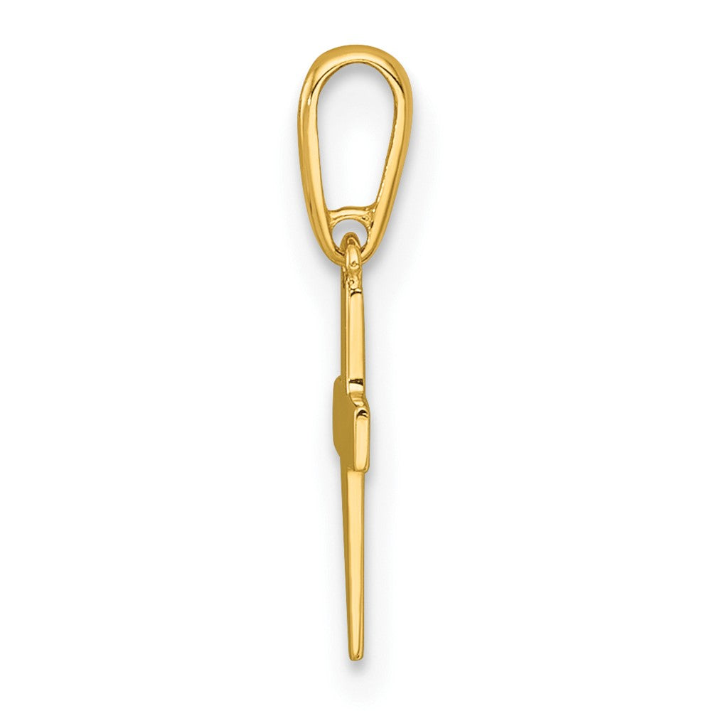 14k Madi K Polished Cross Childrens Charm / Pendant