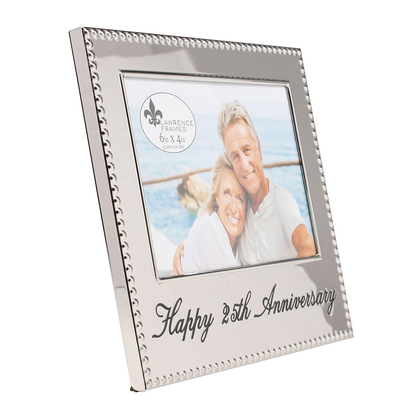 Lawrence Frames 4x6 Happy 25th Anniversary Picture Frame 290064