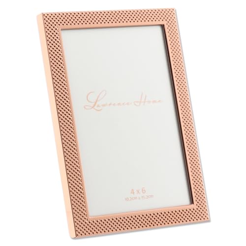 Lawrence Frames 4"W x 6"H Fawn Pin Dot Pattern Copper Picture Frame (702546)
