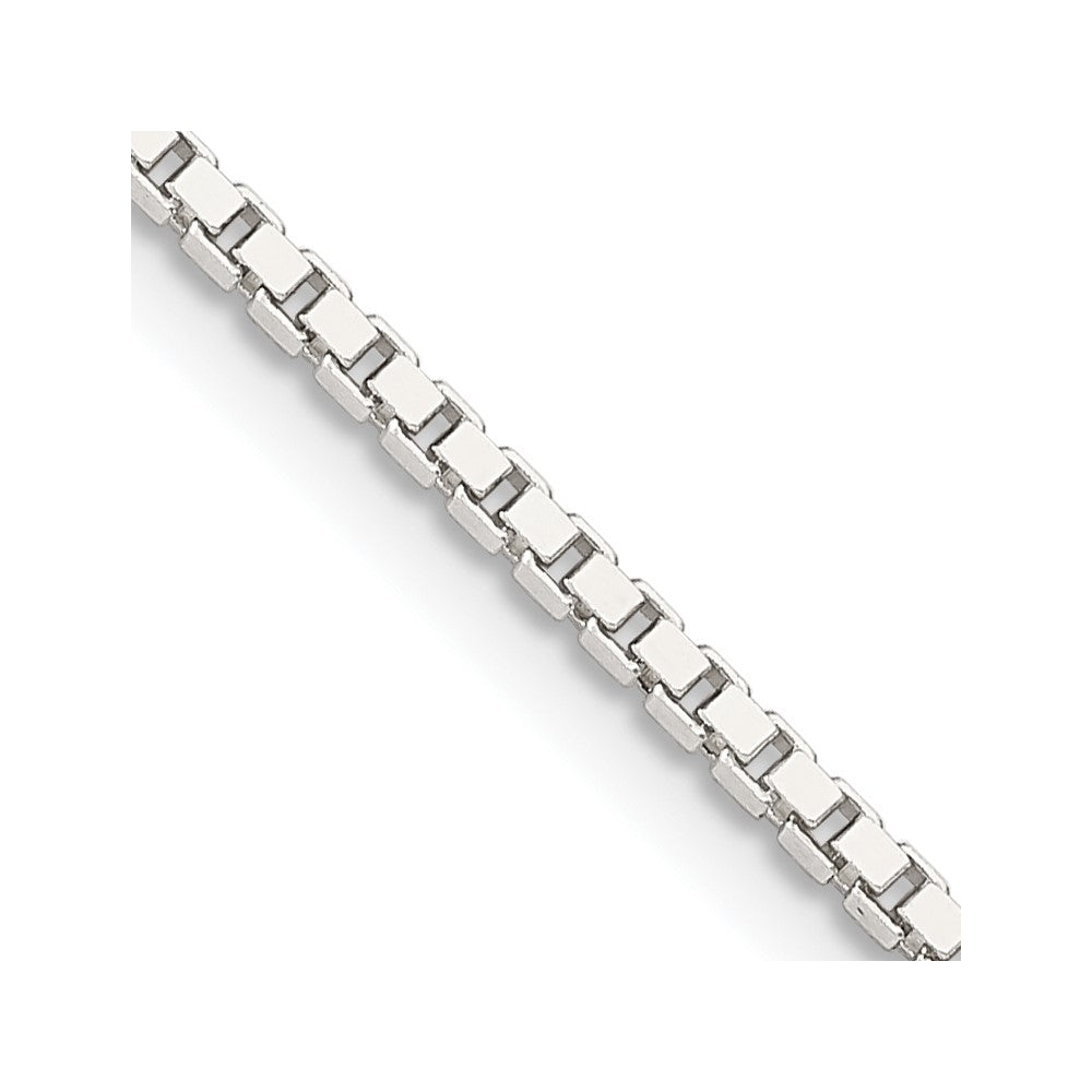 Sterling Silver 1.75mm Box Chain 36 Inches