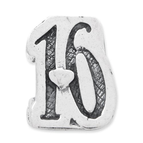 Sterling silver Reflections Sweet 16 Bead