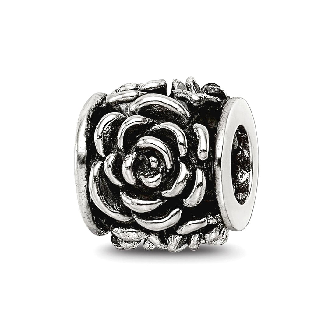 Sterling Silver Reflections Rose Bali Bead