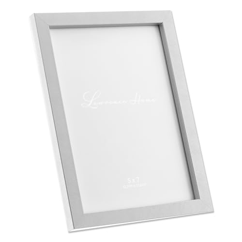 5" x 7" Burnished Silver Picture Frame - Chloe Collection