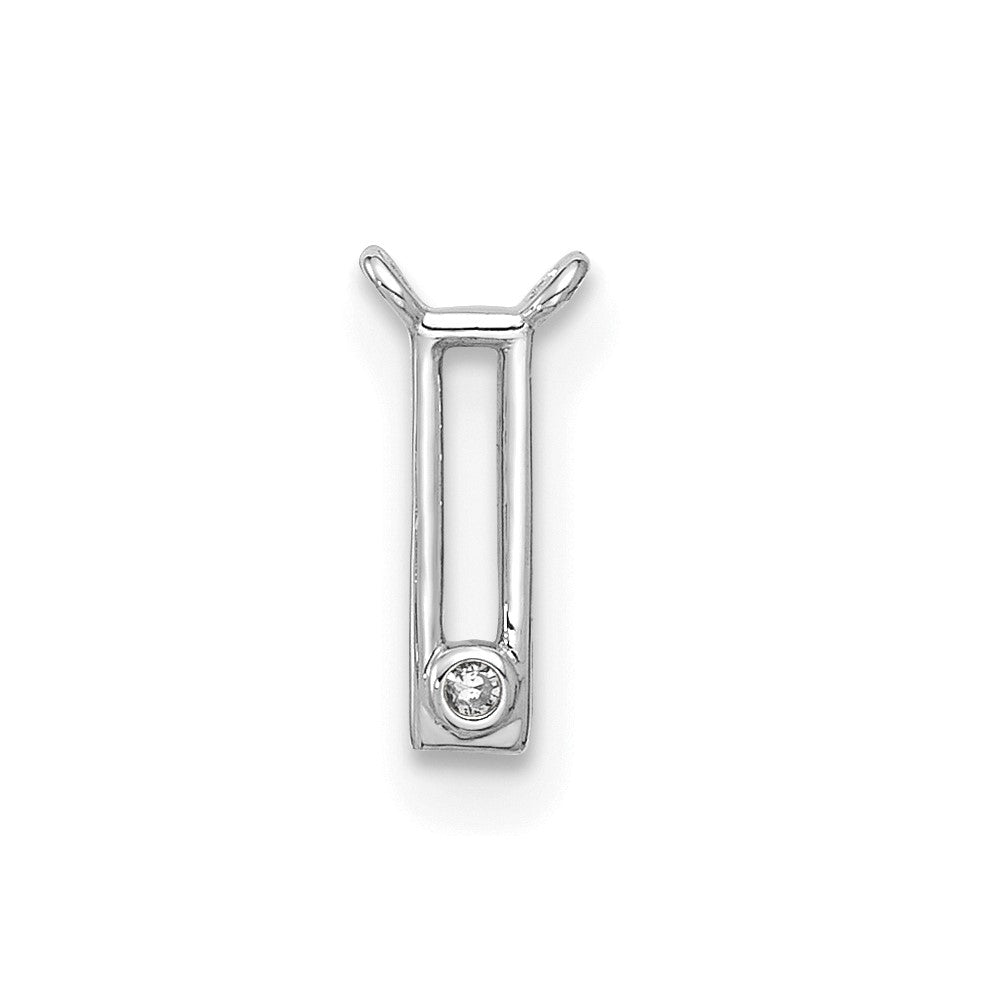 Stella & Dot 10kw Diamond Initial I Charm Element